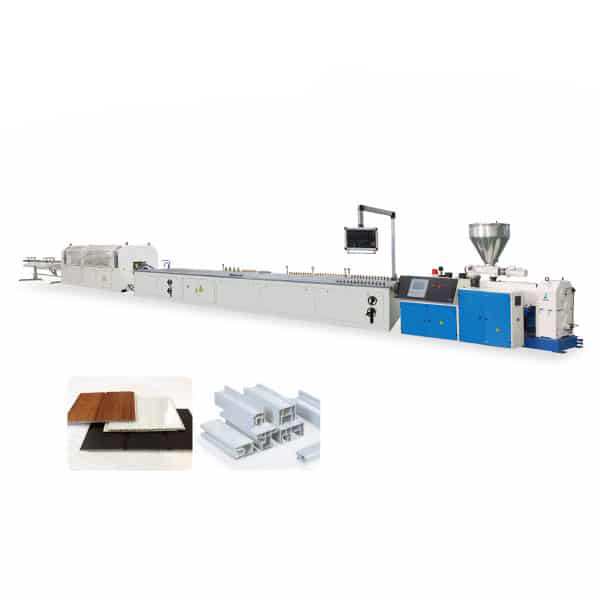 PVC門窗、異型材 & 木塑型材生產線